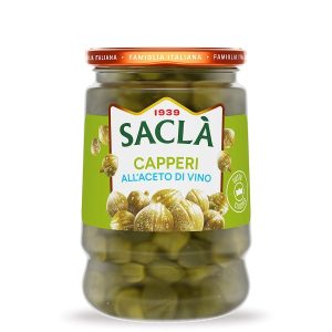 Capperi all'aceto di vino 200gr