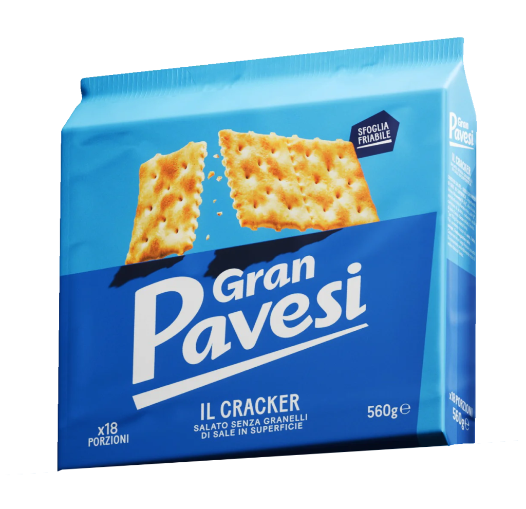 Cracker gran pavesi senza granelli