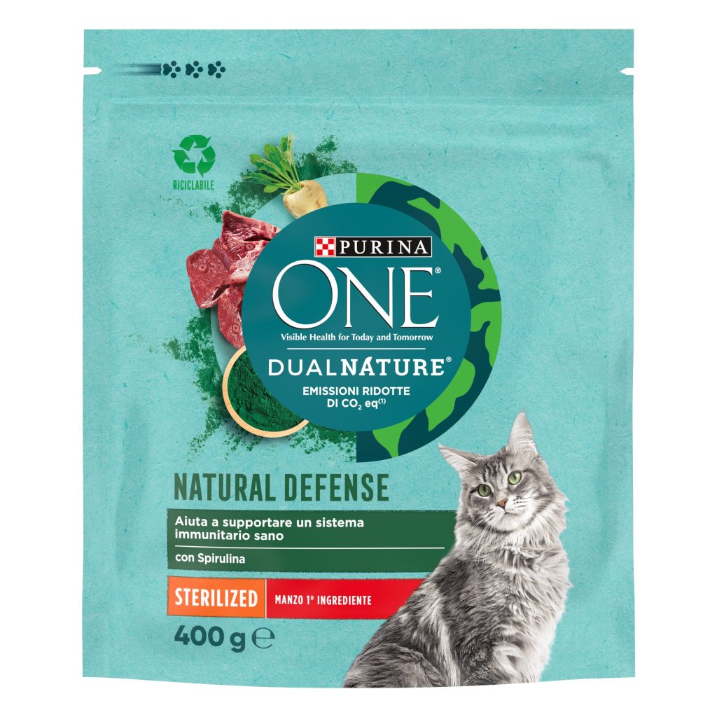 Crocchette manzo dual nature purina