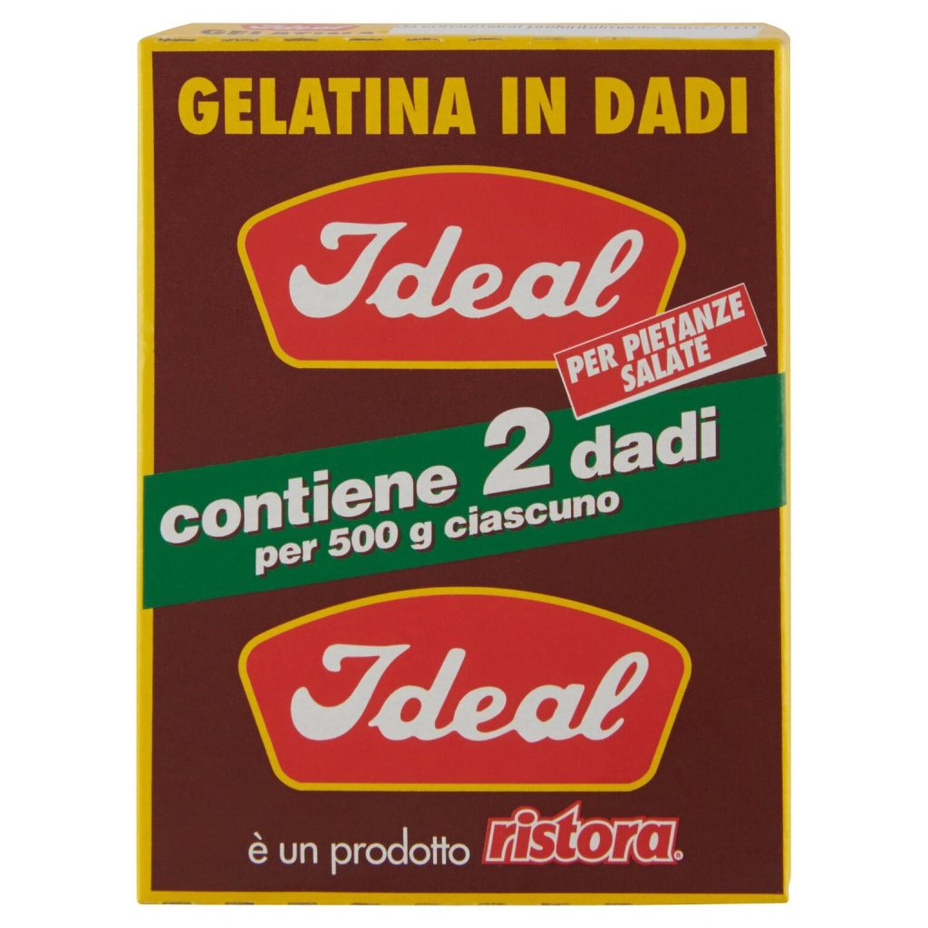Gelatina in dadi ideal Ristora