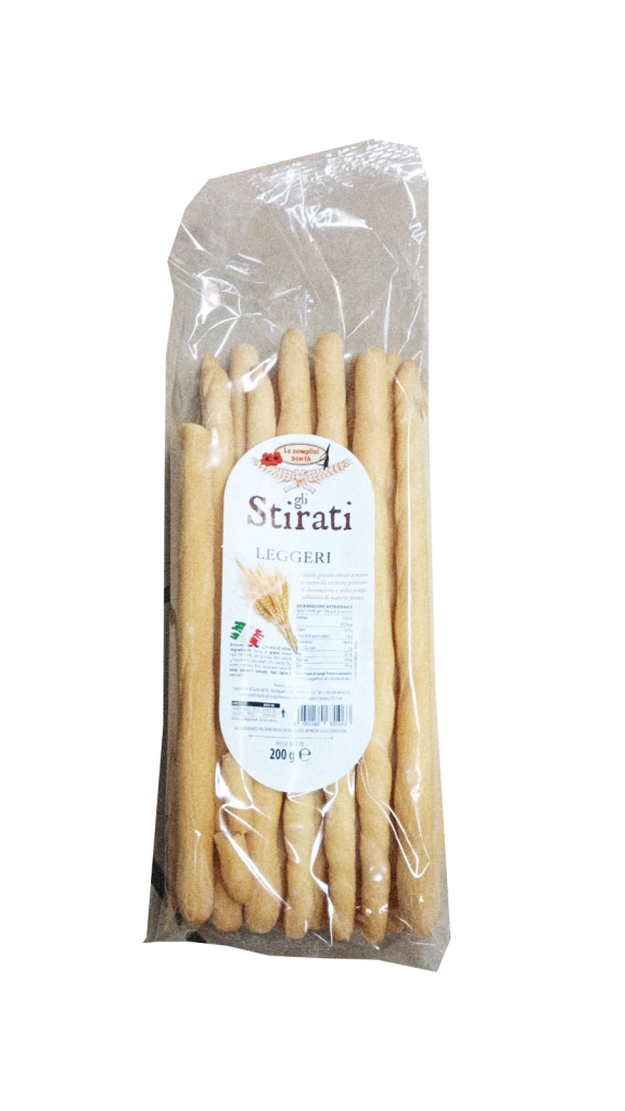 Grissini stirati leggeri