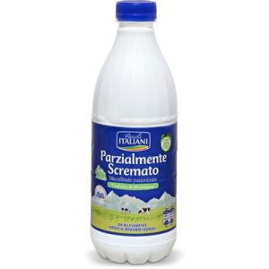 Latte parzialmente scremato pascoli italiani