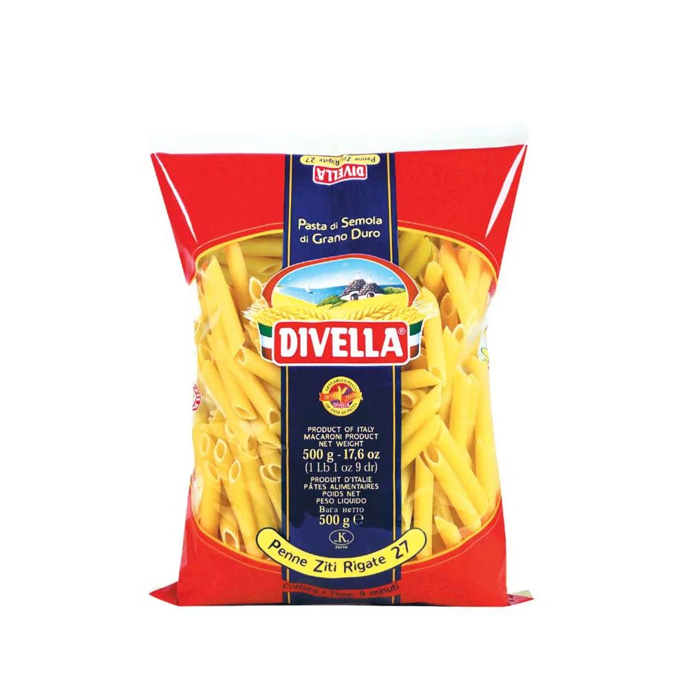 Pasta di semola penne ziti rigati Divella
