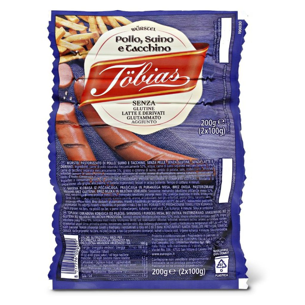 Pollo suino tacchino Tobias