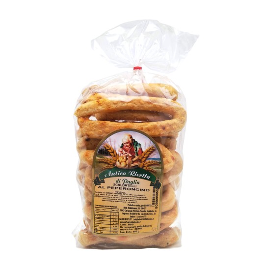 Scaldatelli peperoncino 350gr
