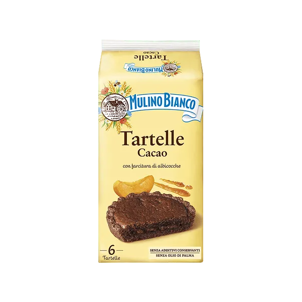 Tartelle cacao albicocca
