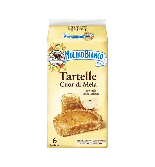 Tartelle cuor di mela mulino bianco